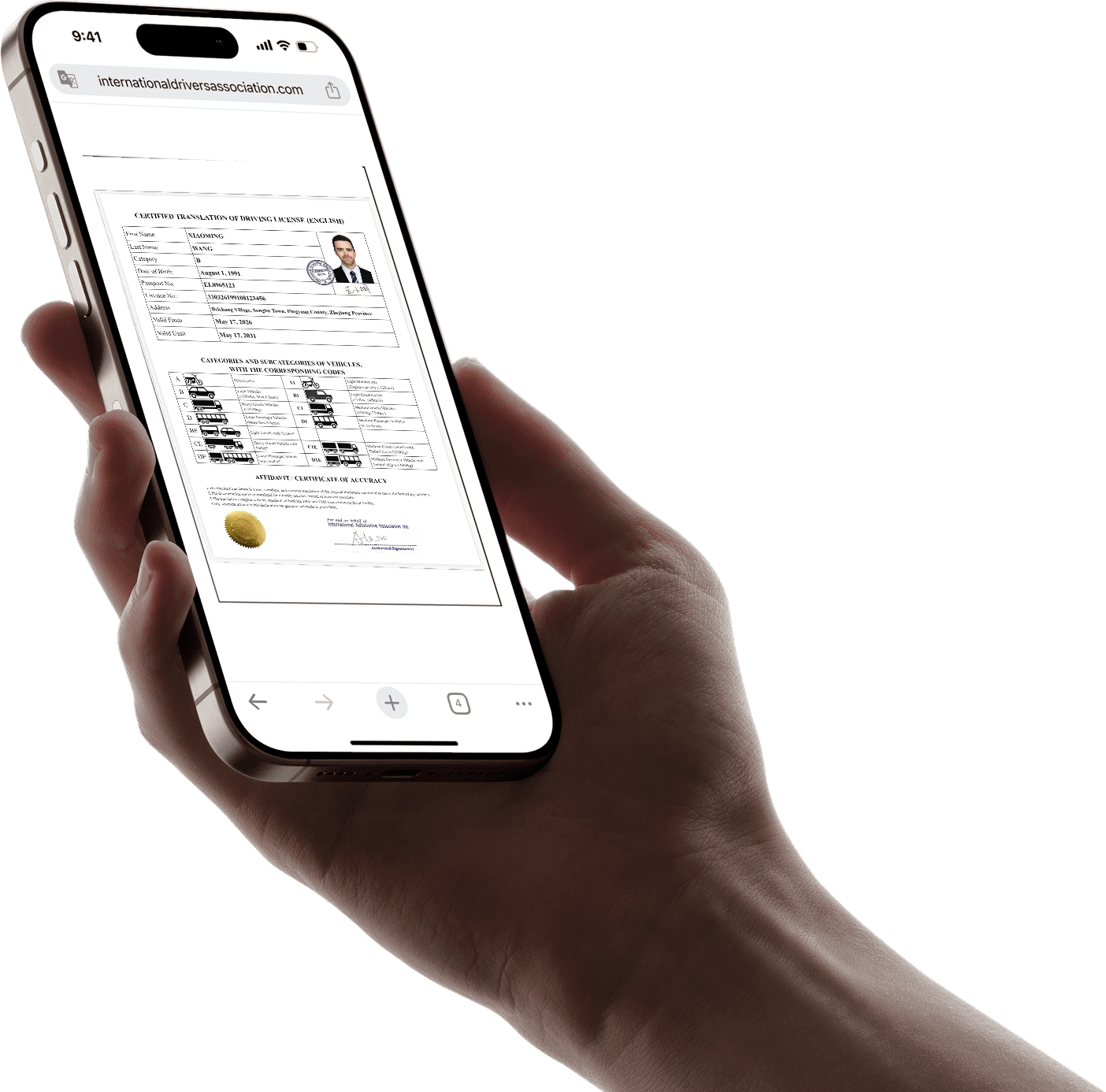Get your verified permit in minutes